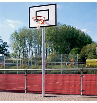 Komplett sett basketball Mini Stolpe, tavle, kurv og nett
